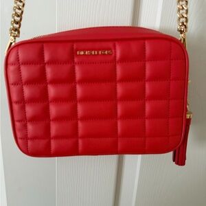 Michael Kors Scarlet Quilted Crossbody Bag